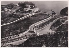 Aerial view of Parco della Rimembranza in Posillipo, Napoli