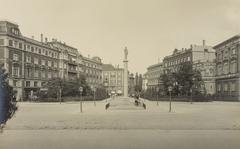 Dantes Plads in Copenhagen, Denmark, 1924