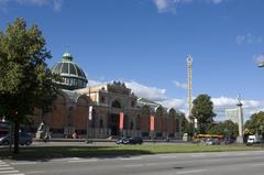 H. C. Andersens Boulevard and Dantes Plads at Ny Carlsberg Glyptotek in Copenhagen