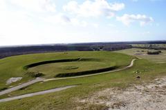 Herstedhøje depression in one hill