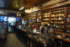 French Quarter New Orleans Pharmacy Museum facade