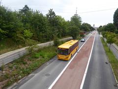 Movia bus line 192 on Tuborgvej in Hellerup, Copenhagen