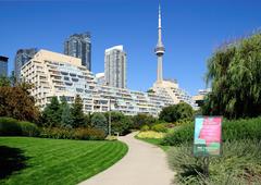 Toronto Music Garden with King's Landing Condominium