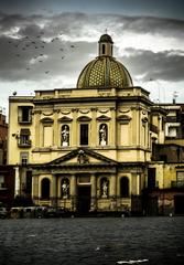 Santa Croce facade in Piazza Mercato