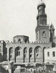 Sultan Qalaun’s mausoleum façade before restoration