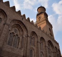 Sultan Qalawun Mosque interior in Cairo, Egypt