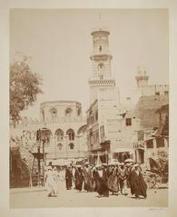 the mosque of Mamluk Sultan al-Mansur Qalawun in Cairo