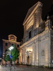 Facade of the former Dominican church and convent building in Münster