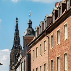 Salzstraße towards St Lamberti Church Münster