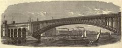 James B. Eads designed steel bridge in St. Louis 1869