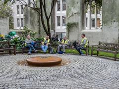 Garden in St Dunstan in the East, St Dunstan's Hill, London