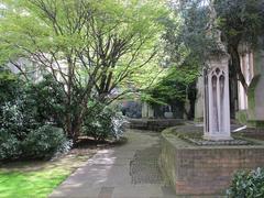 Garden at St. Dunstan-in-the-East in London