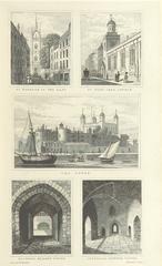 Historical illustration of London Bridge from the 19th century