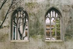 Saint Dunstan in the East Church Garden in London