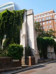 Southeast corner of the Church of St Dunstan-in-the-East