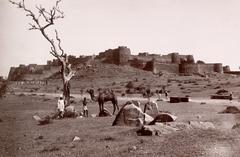 Jhansi Fort photograph from 1882 by Lala Deen Dayal