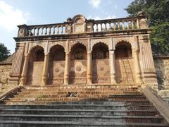 Inside view of Jhansi Fort showcasing architectural structures and pathways