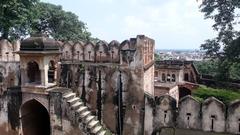 Inside the Rani Laxmibai's Jhansi Fort in Jhansi, Uttar Pradesh