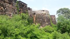 Interior of Rani Laxmibai's Jhansi Fort in Jhansi, Uttar Pradesh