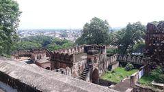 Inside Jhansi Fort in Uttar Pradesh