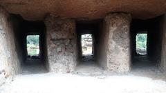 Inside the Rani Laxmibai's Jhansi Fort in Jhansi, Uttar Pradesh