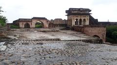 Inside the Rani Laxmibai's Jhansi Fort in Jhansi, Uttar Pradesh