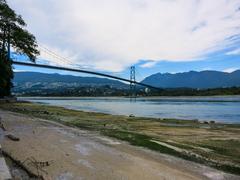 Lion's Gate Bridge by Stanley Park