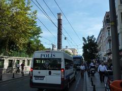 Column of Constantine in Istanbul on a sunny day