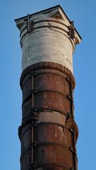 Column of Constantine in Istanbul with Greek inscription on the capital, made of marble and porphyry