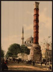 The Burnt Column in Constantinople, Turkey