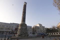 Panoramic view of Istanbul with historical and modern architecture