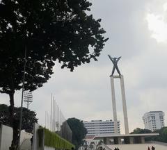 Walking Tour at Lapangan Banteng during Acara Puncak Creatio Cognito