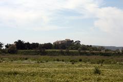 Cathedral of Maguelone view from the isthmus