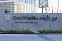 Burj Khalifa sign