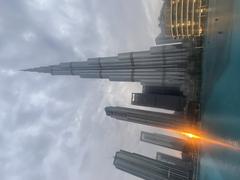 Burj Khalifa at sunset