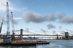 Brooklyn Bridge in New York City, August 2015