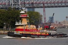 Morgan Reinauer tugboat on water