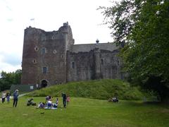 Doune Castle, also known as Burg Leoch, Castle Anthrax, and Swamp Castle