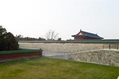 China scenic landscape with mountains and water