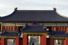 Temple of Heaven in Beijing on a clear day