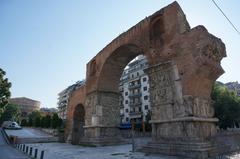 View of the Arch of Galerius