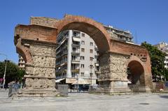 Arch of Galerius in Thessaloniki, Greece