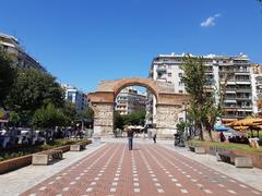 Arch of Galerius monument in Greece