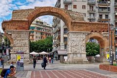 The Arch of Galerius in Thessaloniki