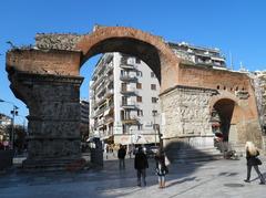 Galerijev Slavoluk arch with historical architectural details