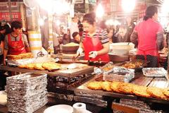 Gwangjang Market pancakes