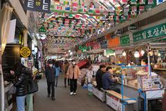 Gwangjang Market in Seoul