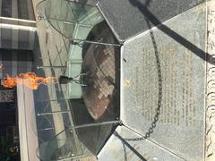 Eternal flame and Peace declaration in the Seoul Olympic Park