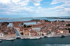 former shipyard Arsenal in Venice with Palasport 'G. Gianquinto' sports hall