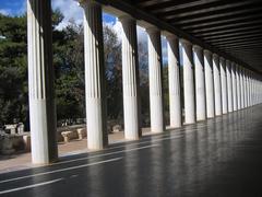 Agora of Athens in Greece